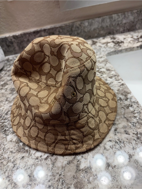 Coach Other - Coach Signature Canvas Bucket Hat - Tan/Brown